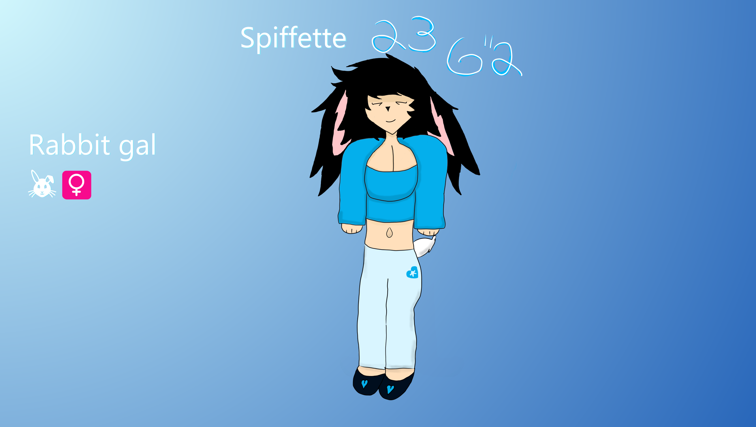 Cai's artfight ref: Spiffette.