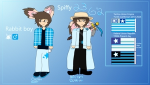 Cai's artfight ref: Spiffy.