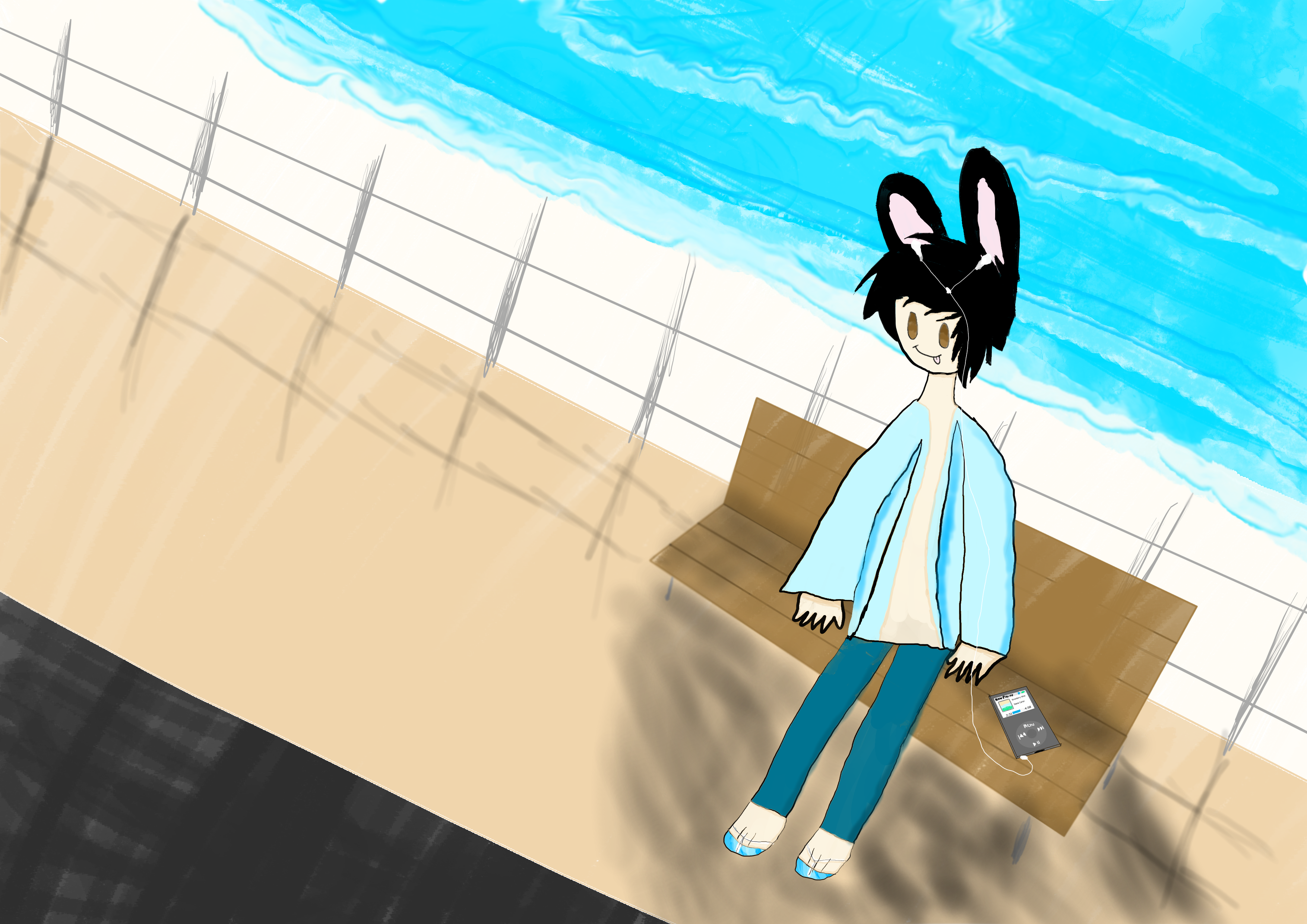Beach Bench