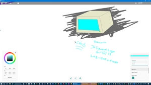 [ROBLOX] "3d" drawn logo with background.