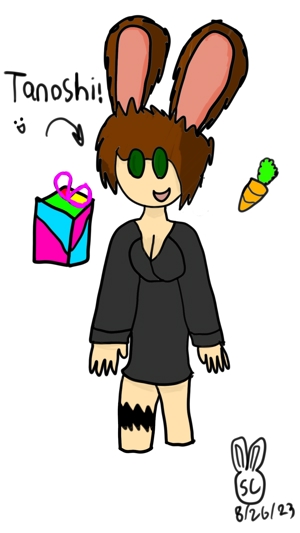 Tanoshi Rabbit! [Birthday Art]
