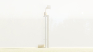 Federal Signal Thunderbolt Siren 1000T in the fog.